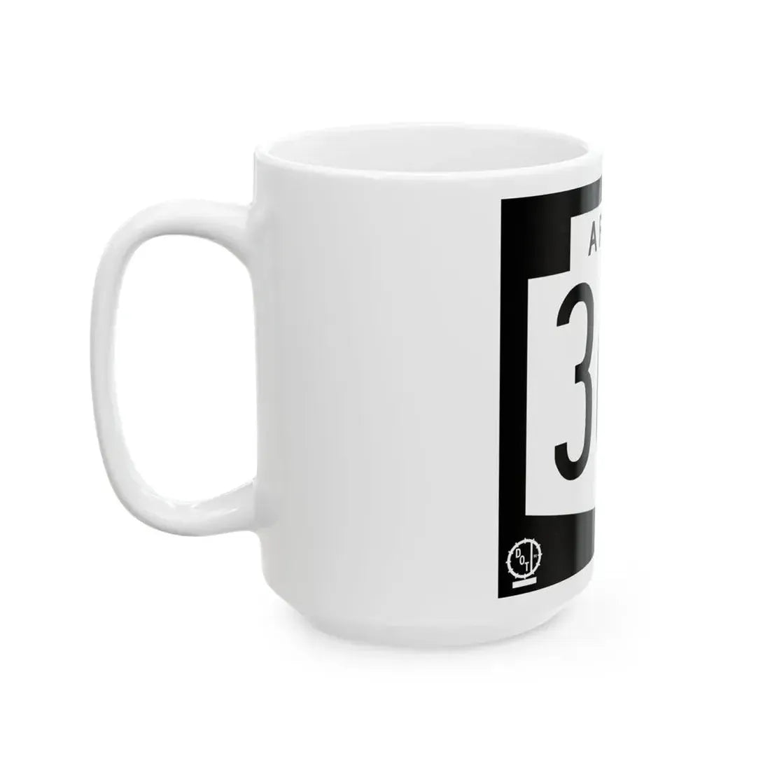 Arizona 366 1978 (Arizona) (Road Sign) White Coffee Mug - Go Mug Yourself