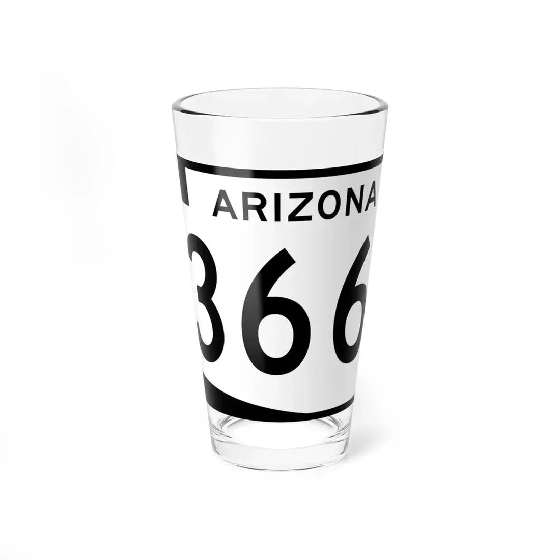 Arizona 366 (Arizona) (Road Sign) Pint Glss 16oz 16oz - Go Mug Yourself