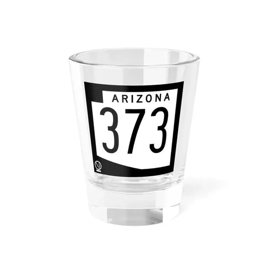 Arizona 373 1978 (Arizona) (Road Sign) Shot Glass 1.5oz 1.5oz - Go Mug Yourself