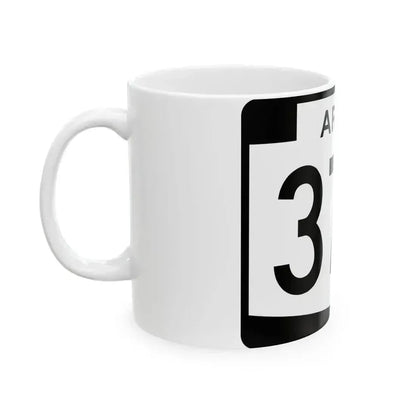 Arizona 377 (Arizona) (Road Sign) White Coffee Mug - Go Mug Yourself