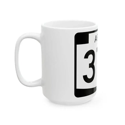 Arizona 377 (Arizona) (Road Sign) White Coffee Mug - Go Mug Yourself