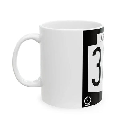 Arizona 380 1978 (Arizona) (Road Sign) White Coffee Mug - Go Mug Yourself