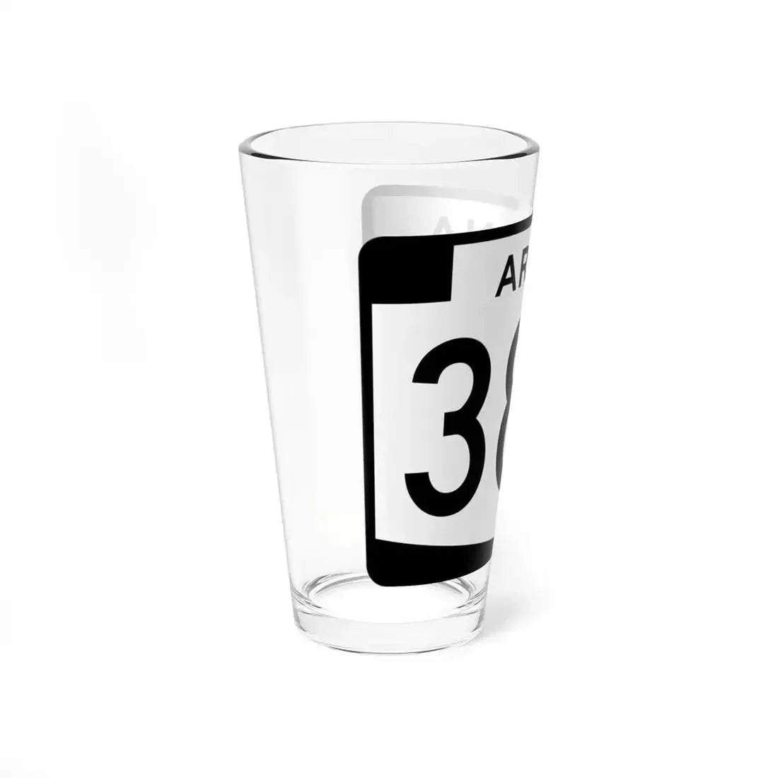 Arizona 386 (Arizona) (Road Sign) Pint Glass 16oz - Go Mug Yourself