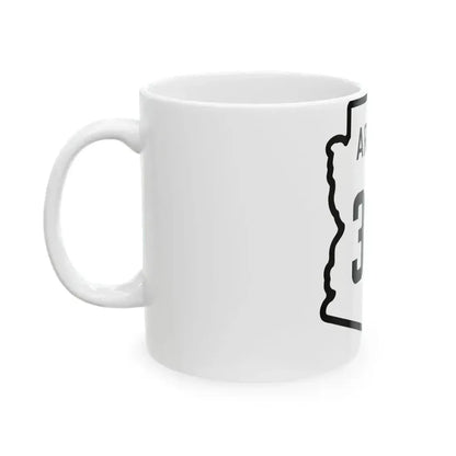 Arizona 387 1941 (Arizona) (Road Sign) White Coffee Mug - Go Mug Yourself