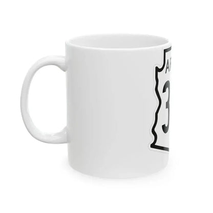 Arizona 387 1956 (Arizona) (Road Sign) White Coffee Mug - Go Mug Yourself
