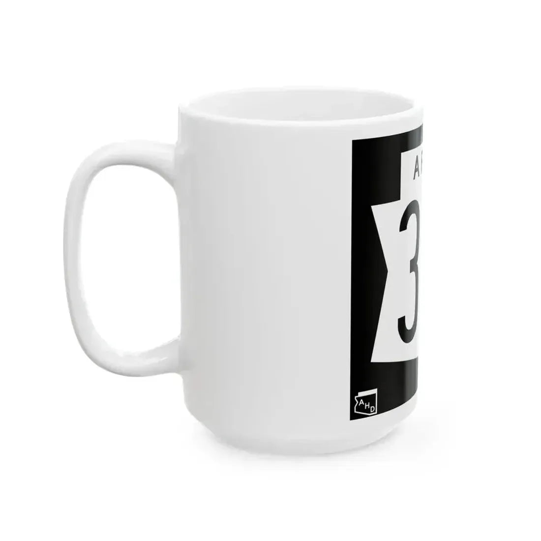 Arizona 387 1973 (Arizona) (Road Sign) White Coffee Mug - Go Mug Yourself