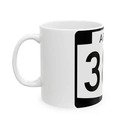Arizona 387 (Arizona) (Road Sign) White Coffee Mug - Go Mug Yourself