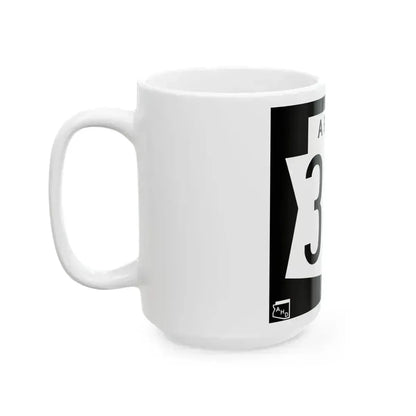 Arizona 389 1973 (Arizona) (Road Sign) White Coffee Mug - Go Mug Yourself