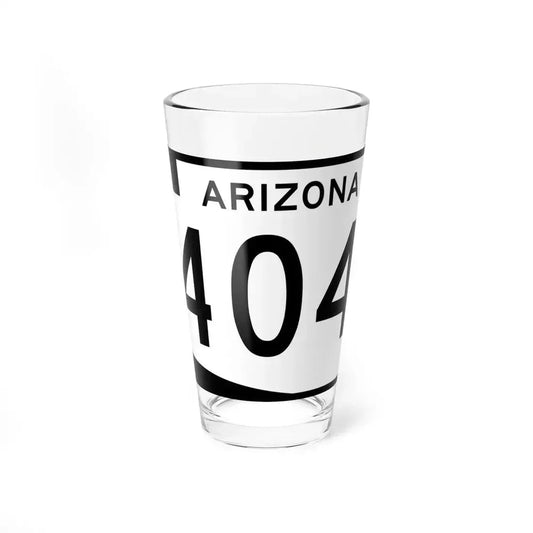 Arizona 404 (Arizona) (Road Sign) Pint Glass 16oz 16oz - Go Mug Yourself