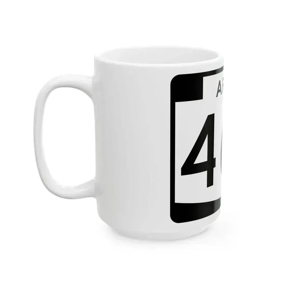 Arizona 464 (Arizona) (Road Sign) White Coffee Mug - Go Mug Yourself