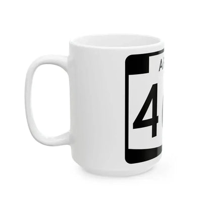 Arizona 464 (Arizona) (Road Sign) White Coffee Mug - Go Mug Yourself