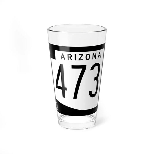 Arizona 473 1978 (Arizona) (Road Sign) Pint Glass 16oz 16oz - Go Mug Yourself