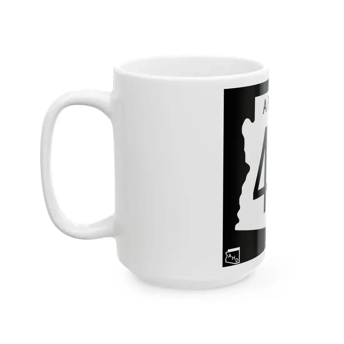 Arizona 487 1963 (Arizona) (Road Sign) White Coffee Mug - Go Mug Yourself