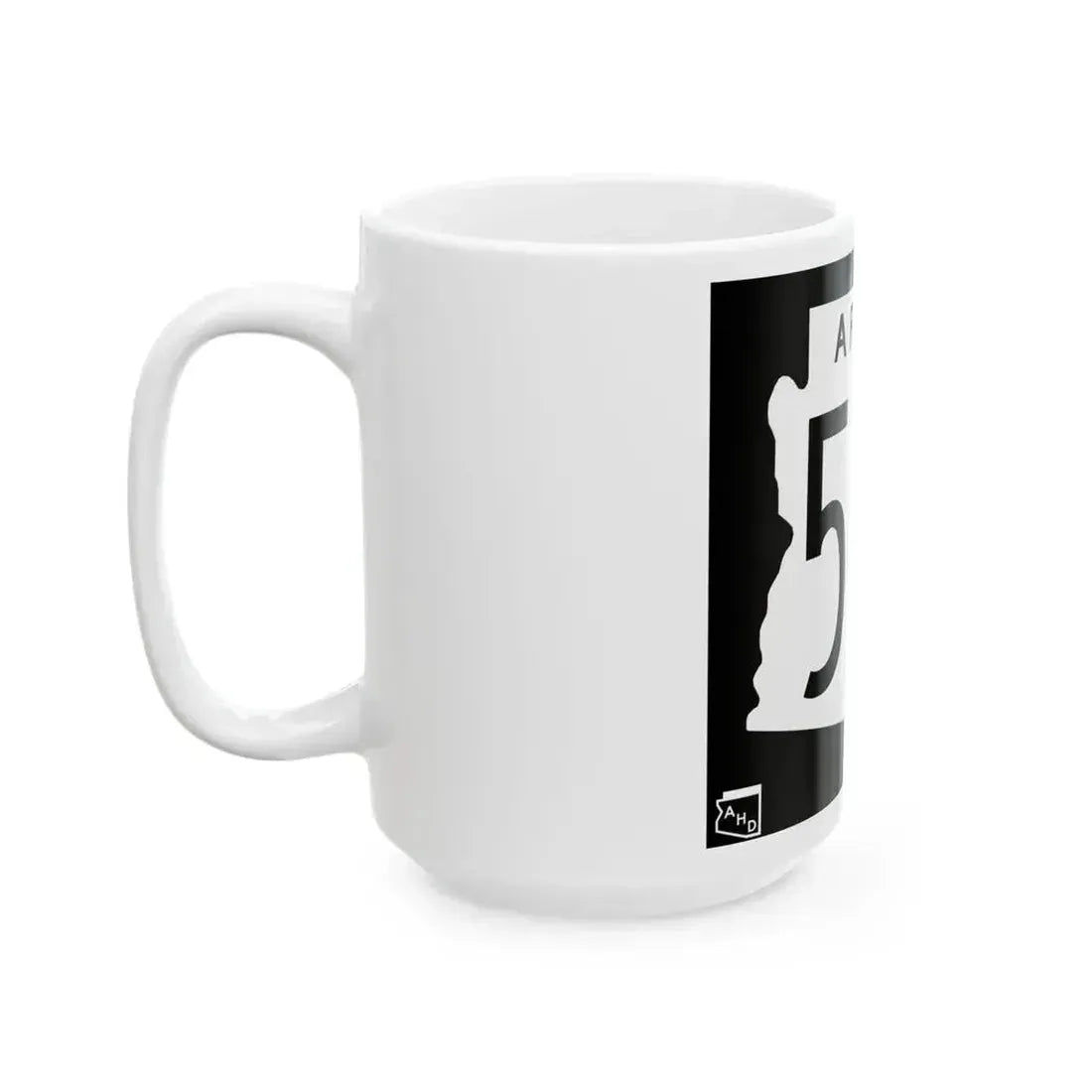 Arizona 504 1963 (Arizona) (Road Sign) White Coffee Mug - Go Mug Yourself