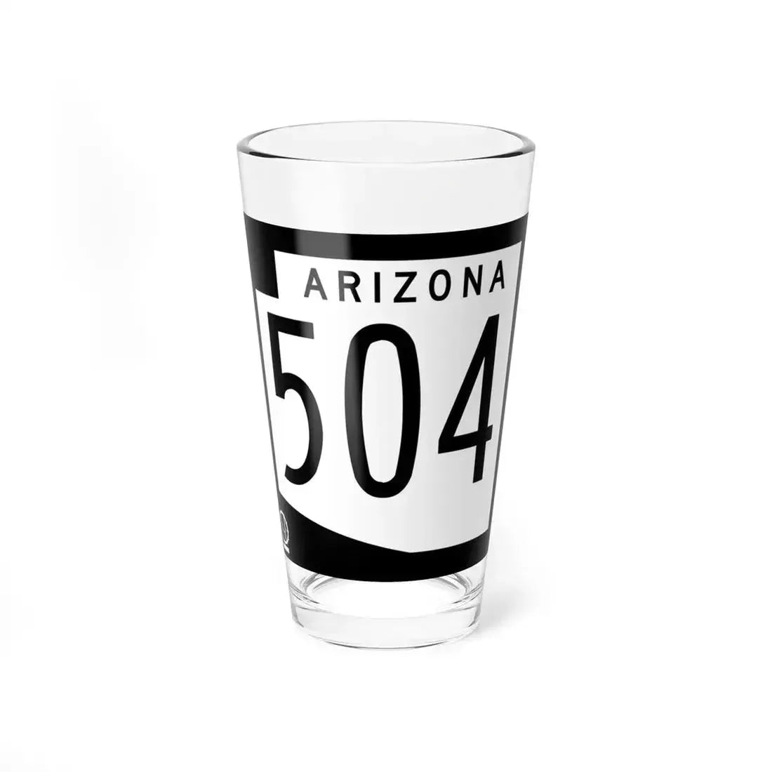 Arizona 504 1978 (Arizona) (Road Sign) Pint Glass 16oz 16oz - Go Mug Yourself