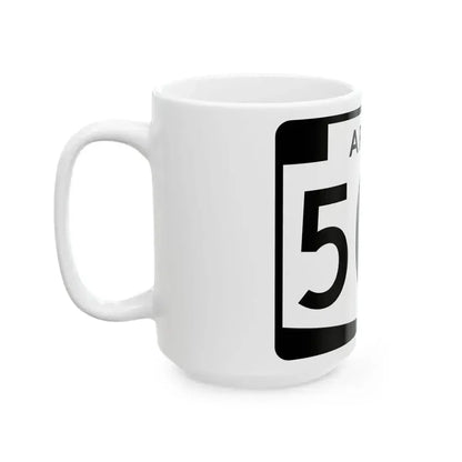 Arizona 504 (Arizona) (Road Sign) White Coffee Mug - Go Mug Yourself