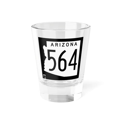 Arizona 564 1963 (Arizona) (Road Sign) Shot Glass 1.5oz 1.5oz - Go Mug Yourself
