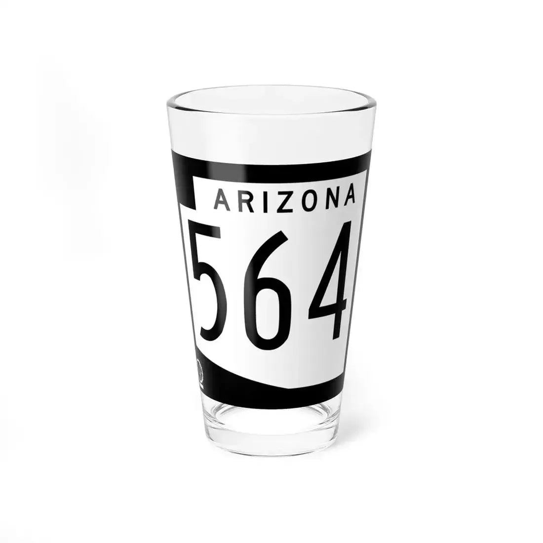 Arizona 564 1978 (Arizona) (Road Sign) Pint Glass 16oz 16oz - Go Mug Yourself