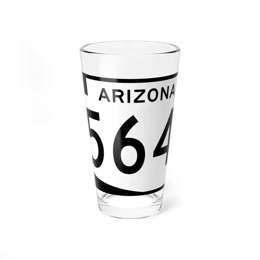 Arizona 564 (Arizona) (Road Sign) Pint Glass 16oz 16oz - Go Mug Yourself