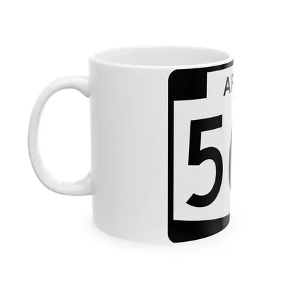 Arizona 564 (Arizona) (Road Sign) White Coffee Mug - Go Mug Yourself