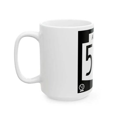 Arizona 587 1978 (Arizona) (Road Sign) White Coffee Mug - Go Mug Yourself
