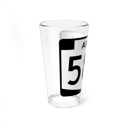 Arizona 587 (Arizona) (Road Sign) Pint Glass 16oz - Go Mug Yourself