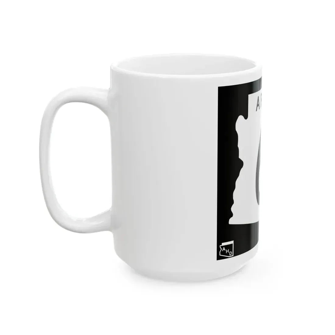 Arizona 61 1963 (Arizona) (Road Sign) White Coffee Mug - Go Mug Yourself