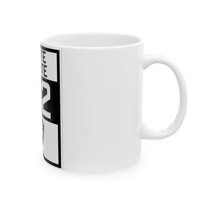 Arizona 62 1927 (Arizona) (Road Sign) White Coffee Mug - Go Mug Yourself
