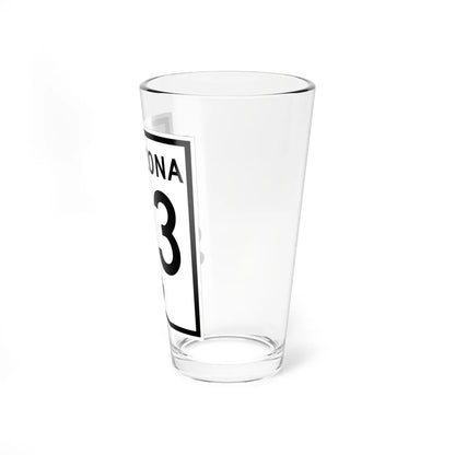 Arizona 63 1956 (Arizona) (Road Sign) Pint Glss 16oz - Go Mug Yourself