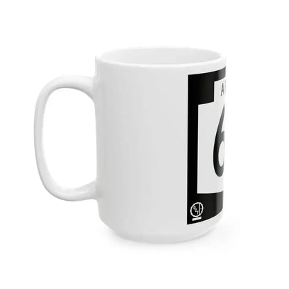 Arizona 63 1978 (Arizona) (Road Sign) White Coffee Mug - Go Mug Yourself