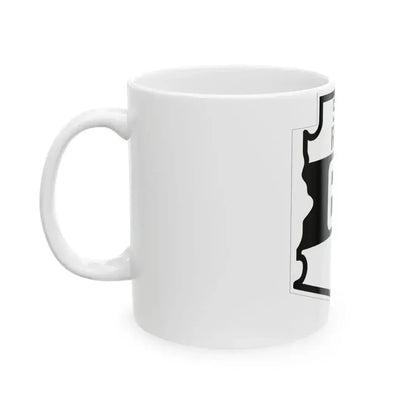 Arizona 64 1927 (Arizona) (Road Sign) White Coffee Mug - Go Mug Yourself