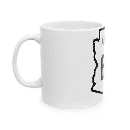 Arizona 64 1941 (Arizona) (Road Sign) White Coffee Mug - Go Mug Yourself