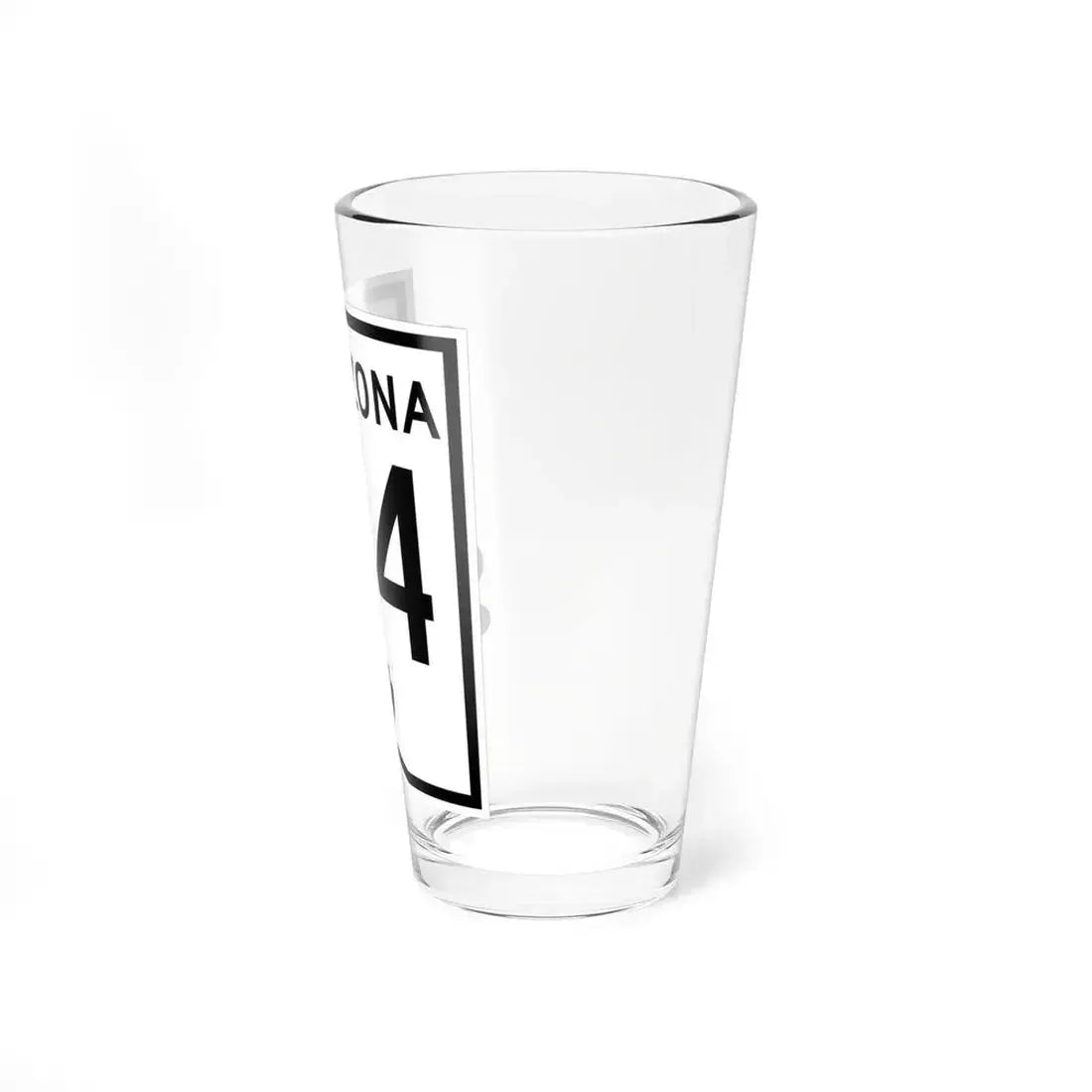 Arizona 64 1956 (Arizona) (Road Sign) Pint Glass 16oz - Go Mug Yourself