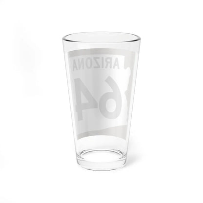 Arizona 64 1960 east (Arizona) (Road Sign) Pint Glss 16oz - Go Mug Yourself