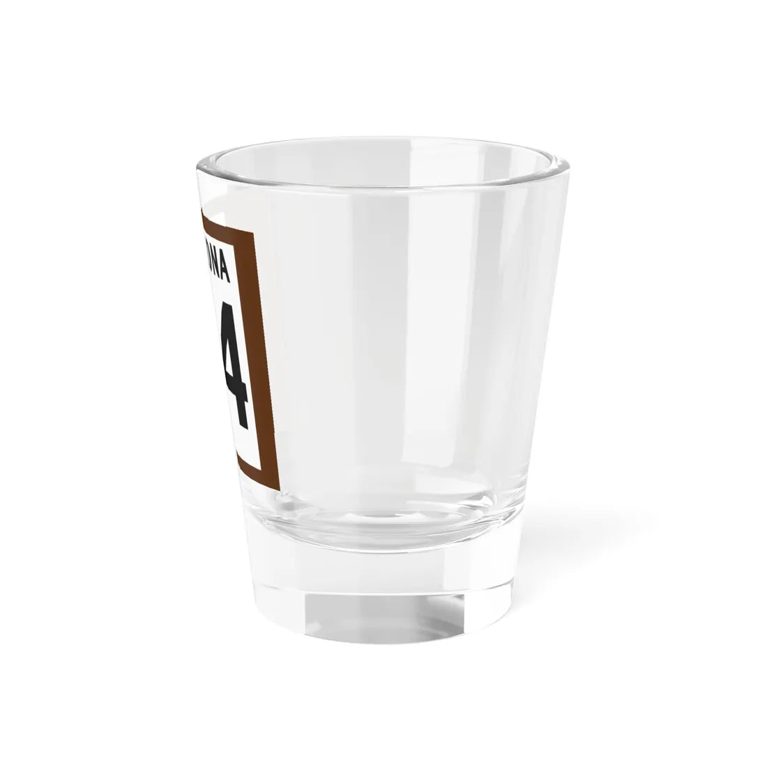 Arizona 64 1960 east (Arizona) (Road Sign) Shot Glass 1.5oz - Go Mug Yourself