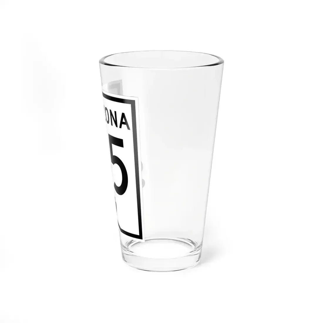 Arizona 65 1956 (Arizona) (Road Sign) Pint Glass 16oz - Go Mug Yourself