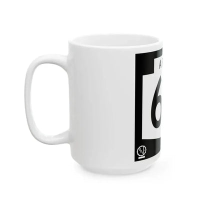 Arizona 66 1978 (Arizona) (Road Sign) White Coffee Mug - Go Mug Yourself