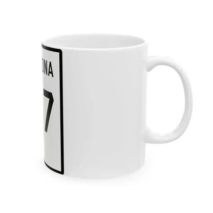 Arizona 67 1941 (Arizona) (Road Sign) White Coffee Mug - Go Mug Yourself