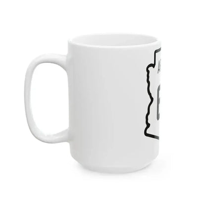 Arizona 67 1941 (Arizona) (Road Sign) White Coffee Mug - Go Mug Yourself
