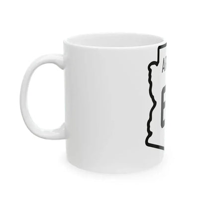 Arizona 67 1941 (Arizona) (Road Sign) White Coffee Mug - Go Mug Yourself
