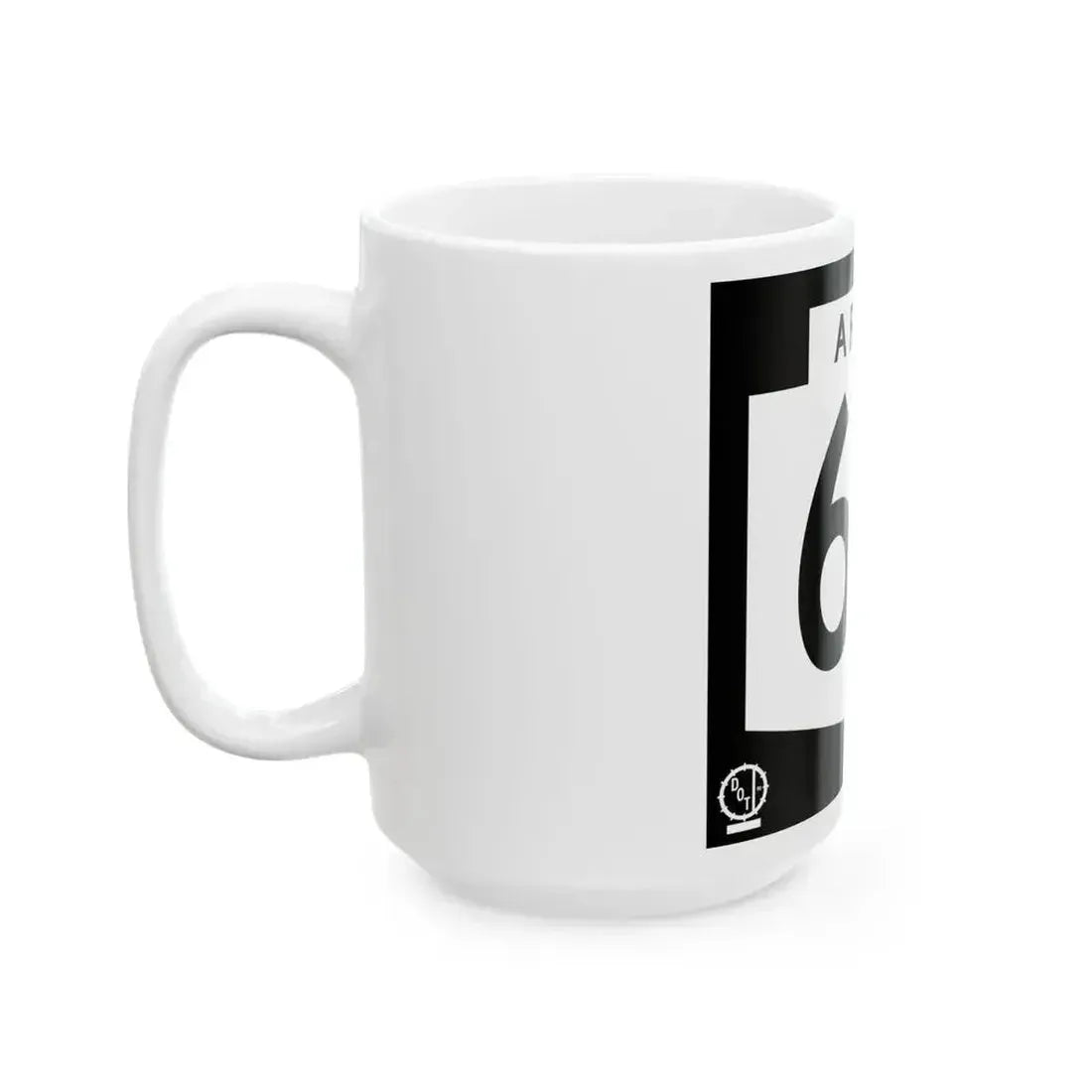 Arizona 67 1978 (Arizona) (Road Sign) White Coffee Mug - Go Mug Yourself