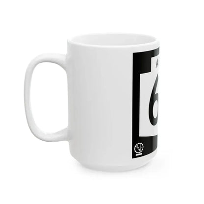 Arizona 68 1978 (Arizona) (Road Sign) White Coffee Mug - Go Mug Yourself