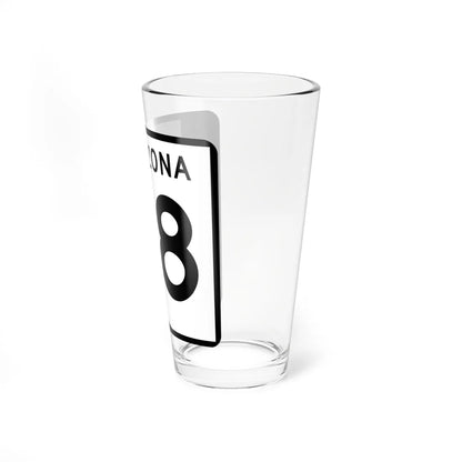 Arizona 68 (Arizona) (Road Sign) Pint Glss 16oz - Go Mug Yourself