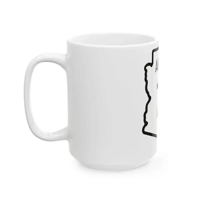 Arizona 71 1941 (Arizona) (Road Sign) White Coffee Mug - Go Mug Yourself