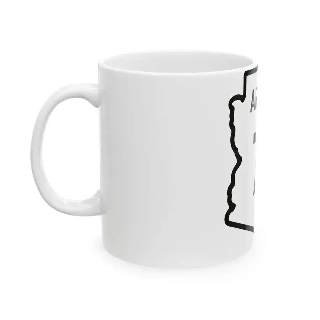 Arizona 71 1941 (Arizona) (Road Sign) White Coffee Mug - Go Mug Yourself