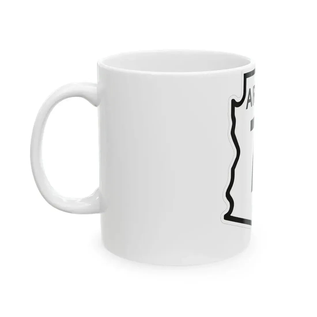 Arizona 71 1956 (Arizona) (Road Sign) White Coffee Mug - Go Mug Yourself