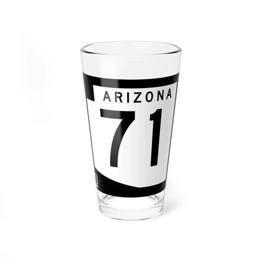 Arizona 71 1978 (Arizona) (Road Sign) Pint Glss 16oz 16oz - Go Mug Yourself