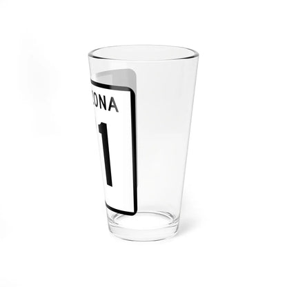Arizona 71 (Arizona) (Road Sign) Pint Glss 16oz - Go Mug Yourself