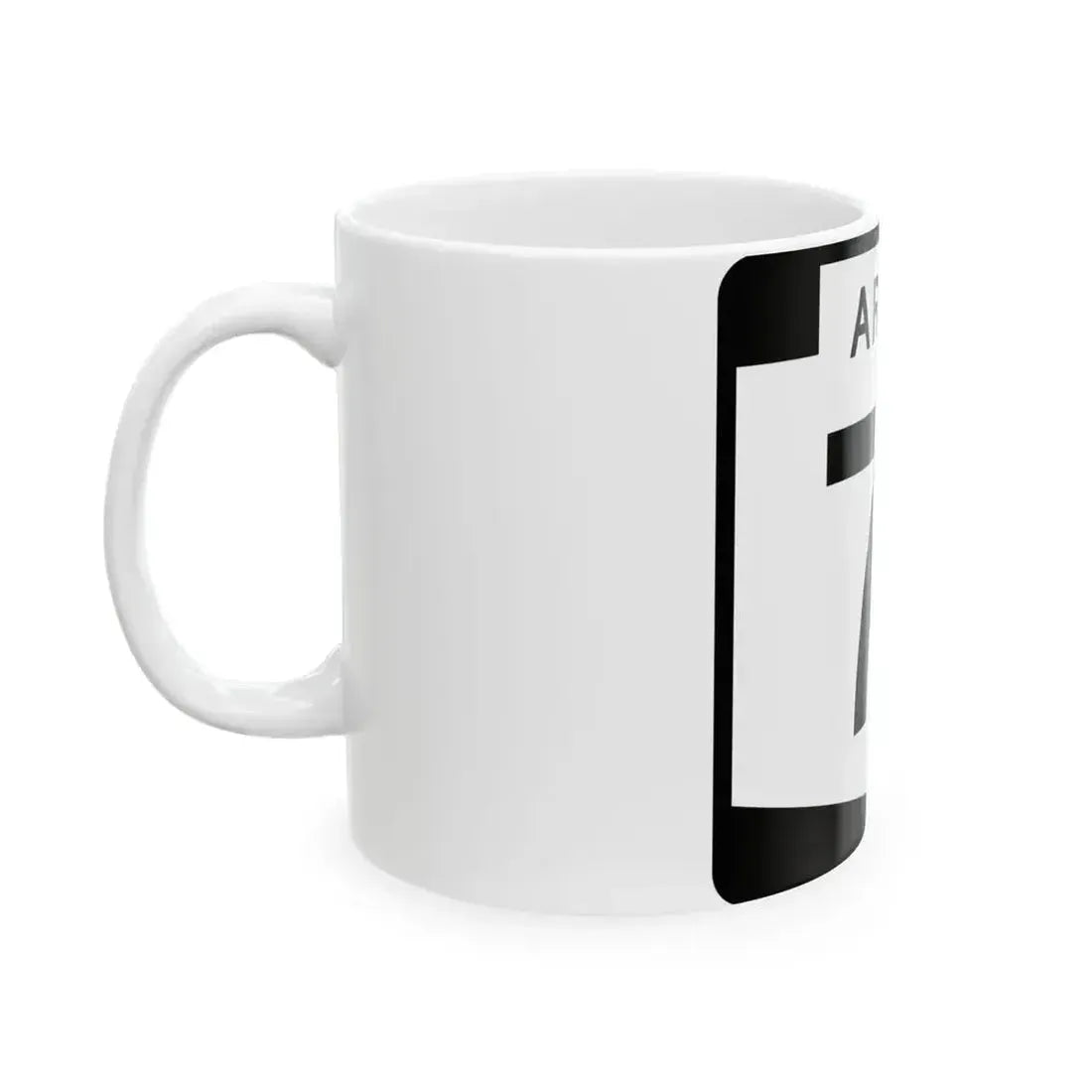 Arizona 71 (Arizona) (Road Sign) White Coffee Mug - Go Mug Yourself