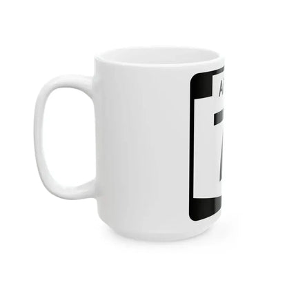 Arizona 71 (Arizona) (Road Sign) White Coffee Mug - Go Mug Yourself